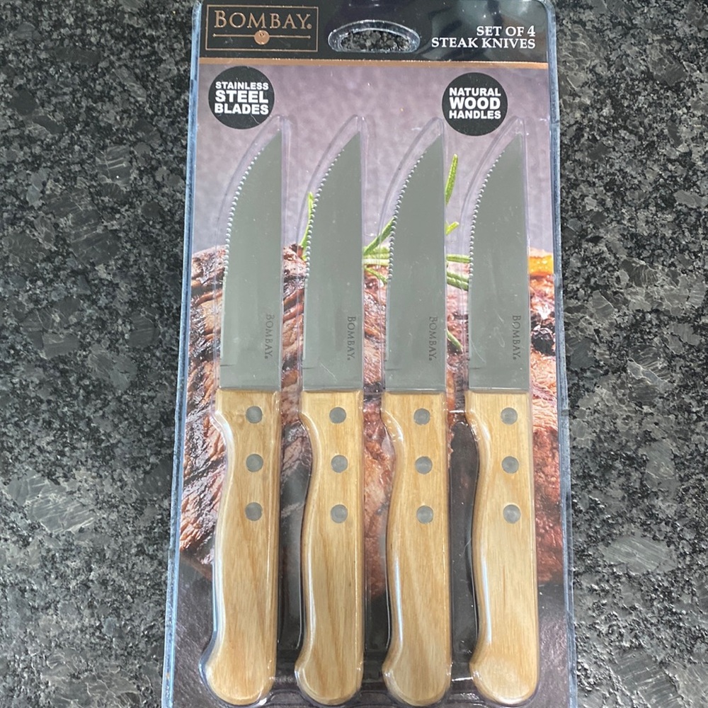 Bombay steak knives, set of 4